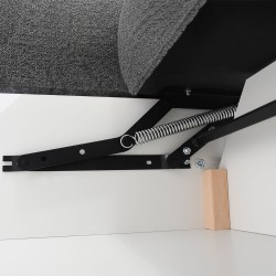 Sofa VITO 256 cm z funkcją spania i pojemnikiem | 200×144 cm