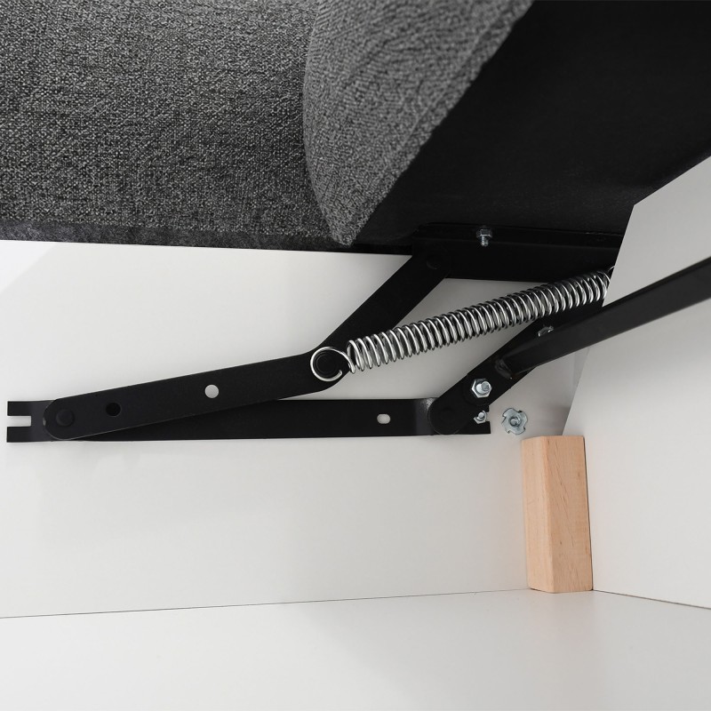 Sofa VITO 256 cm z funkcją spania i pojemnikiem | 200×144 cm