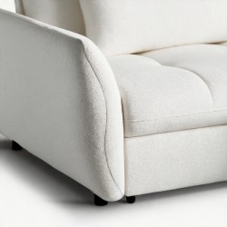 Narożnik CARO 240 cm z funkcją spania 163x200 i pojemnikiem