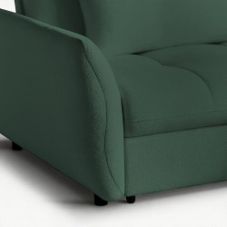 Narożnik CARO 240 cm z funkcją spania 163x200 i pojemnikiem
