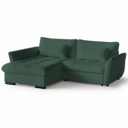 Narożnik CARO 240 cm z funkcją spania 163x200 i pojemnikiem