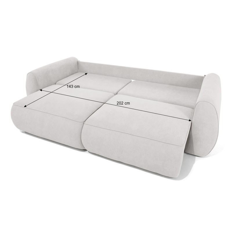Sofa narożna BRAVO z funkcją spania 140x200 cm
