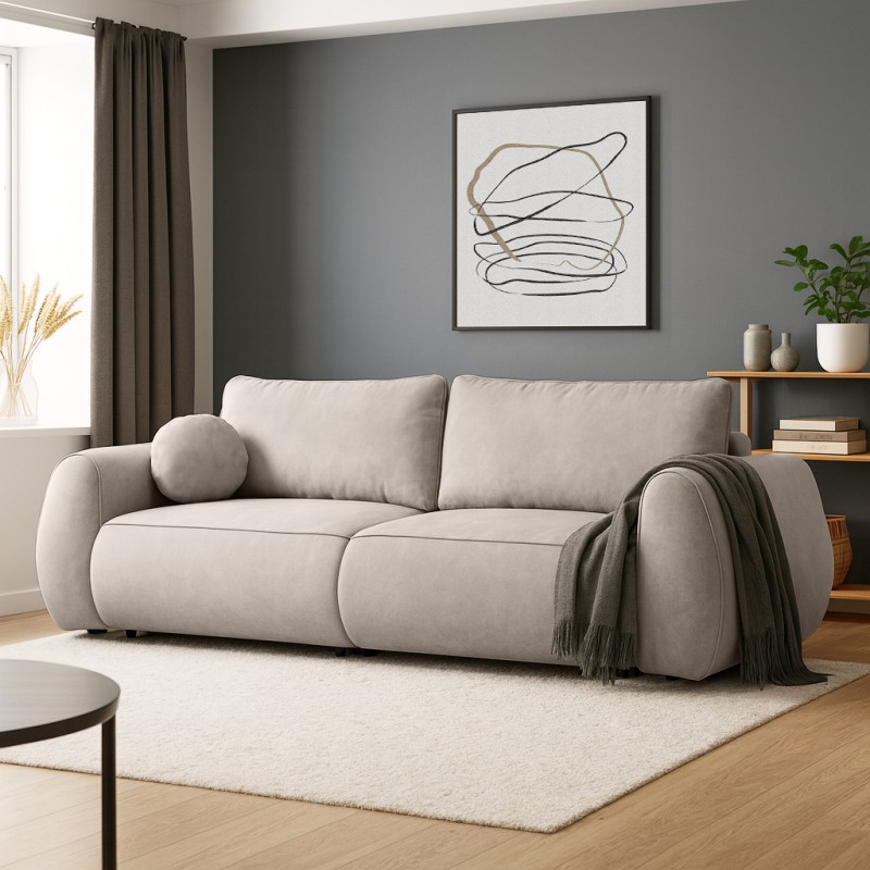 Sofa narożna BRAVO z funkcją spania 140x200 cm
