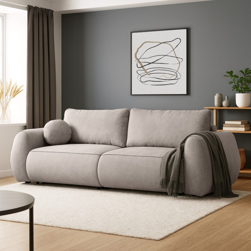 Sofa narożna BRAVO z funkcją spania 140x200 cm