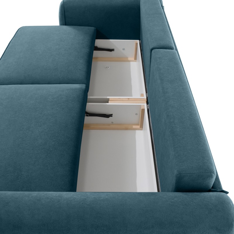 Sofa narożna BRAVO z funkcją spania 140x200 cm