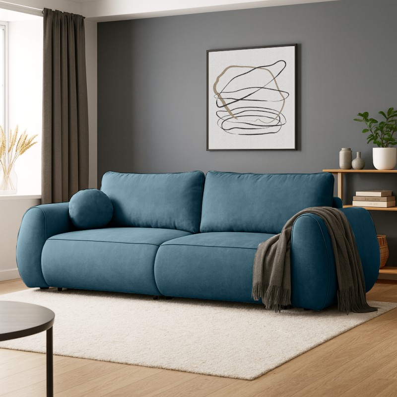Sofa narożna BRAVO z funkcją spania 140x200 cm