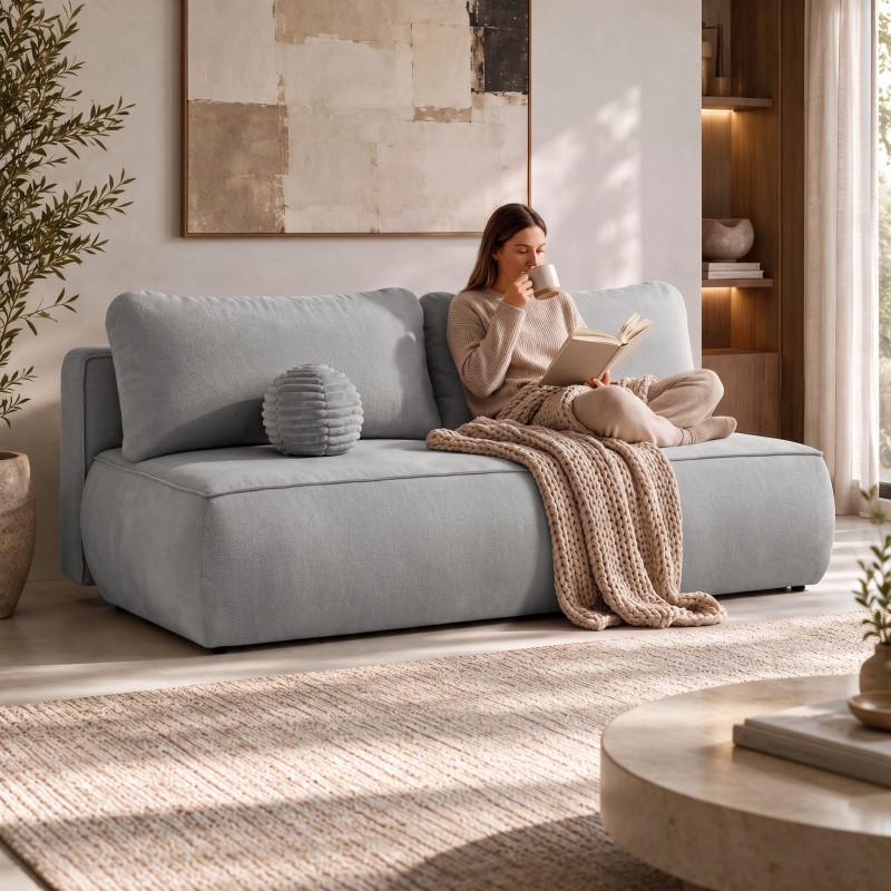 Sofa DARLING z funkcją spania 145x200 cm i pojemnikiem