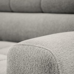 Narożnik VINNI L z Funkcją Spania 265 cm – Pojemnik, Zagłówki
