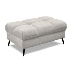 Pufa VINNI 100 cm – Nowoczesna Pufa z Metalowymi Nogami