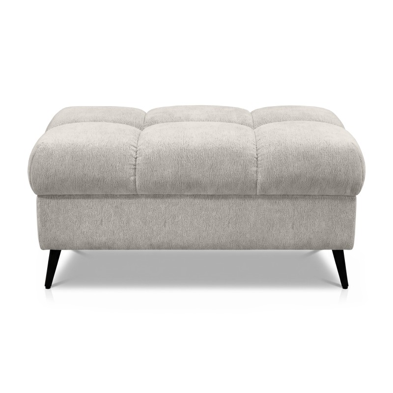 Pufa VINNI 100 cm – Nowoczesna Pufa z Metalowymi Nogami
