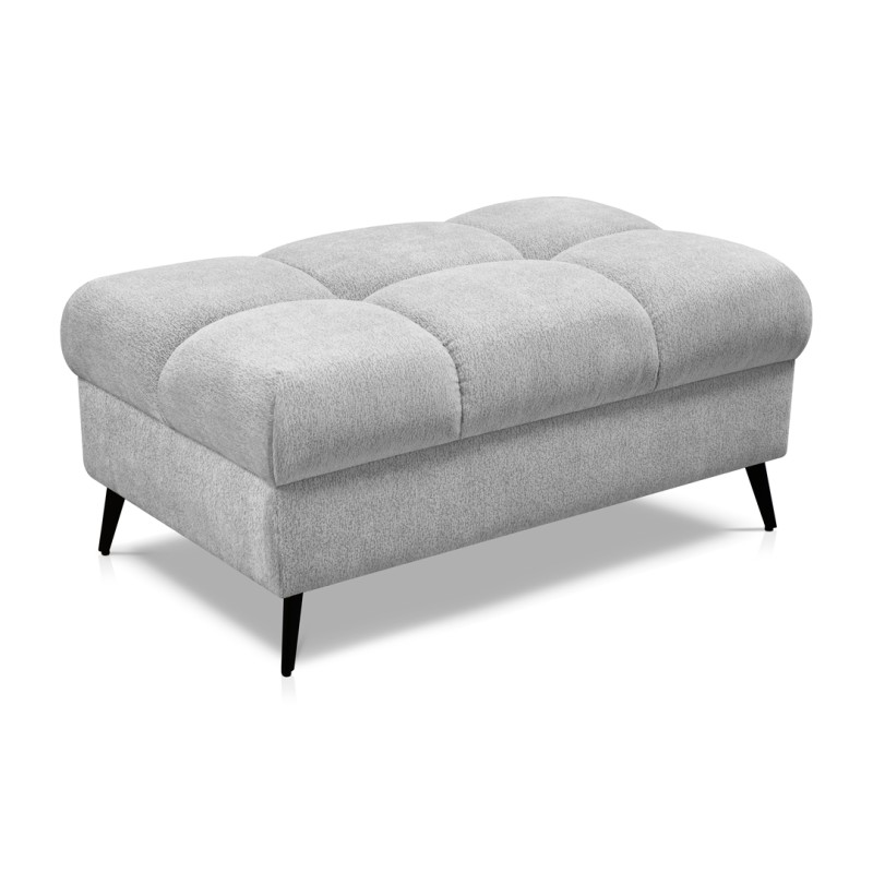 Pufa VINNI 100 cm – Nowoczesna Pufa z Metalowymi Nogami