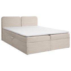Łóżko kontynentalne LARS 140/160/180x200 – materac H3 + topper