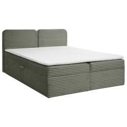 Łóżko kontynentalne LARS 140/160/180x200 – materac H3 + topper