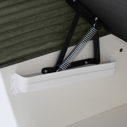 Łóżko kontynentalne LARS 140/160/180x200 – materac H3 + topper