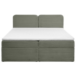 Łóżko kontynentalne LARS 140/160/180x200 – materac H3 + topper