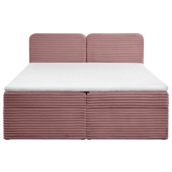 Łóżko kontynentalne LARS 140/160/180x200 – materac H3 + topper