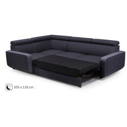 Narożnik z funkcją spania MILO ❤︎ BeautySofa24.pl