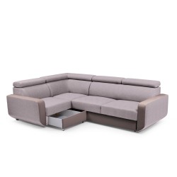 Narożnik z funkcją spania MILO ❤︎ BeautySofa24.pl