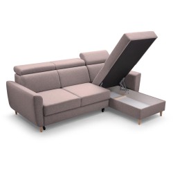 Narożnik z funkcją spania GUSTAW ❤︎ BeautySofa24.pl