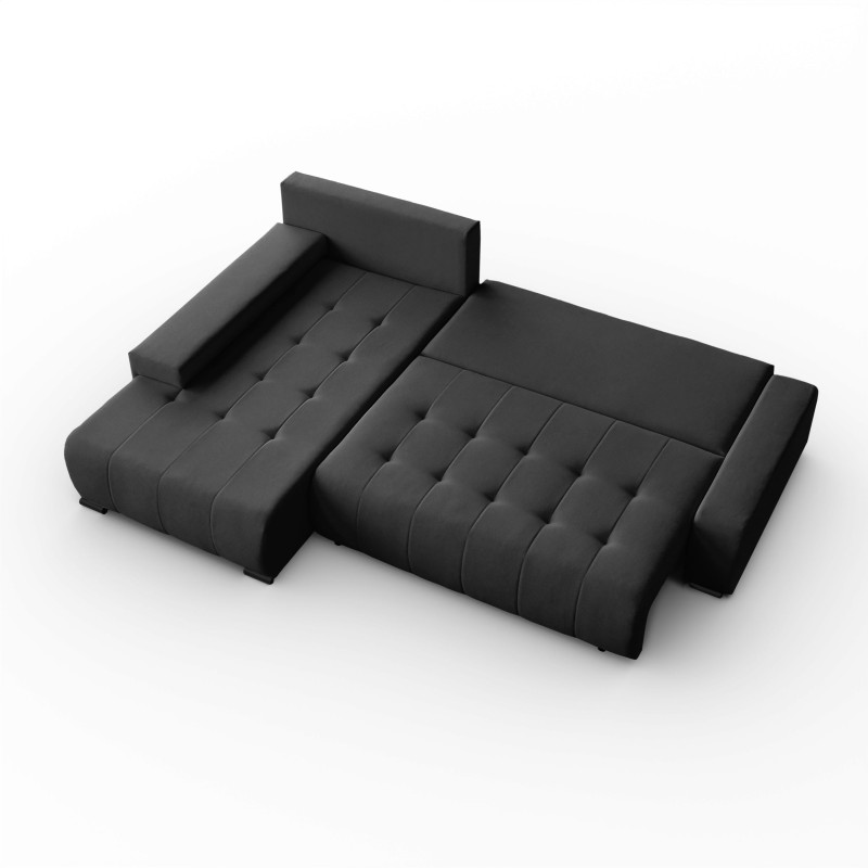 Narożnik z funkcją spania DRACO L Barrel | BeautySofa24.pl