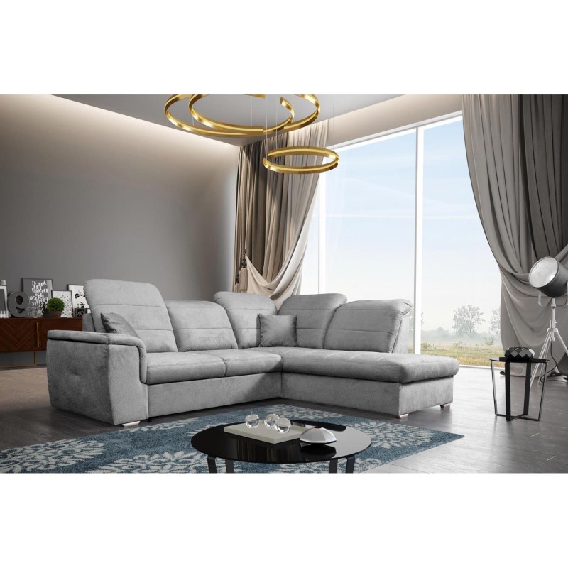 Narożnik z funkcją spania BERGAMO ❤︎ BeautySofa24.pl