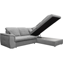 Narożnik z funkcją spania BERGAMO ❤︎ BeautySofa24.pl