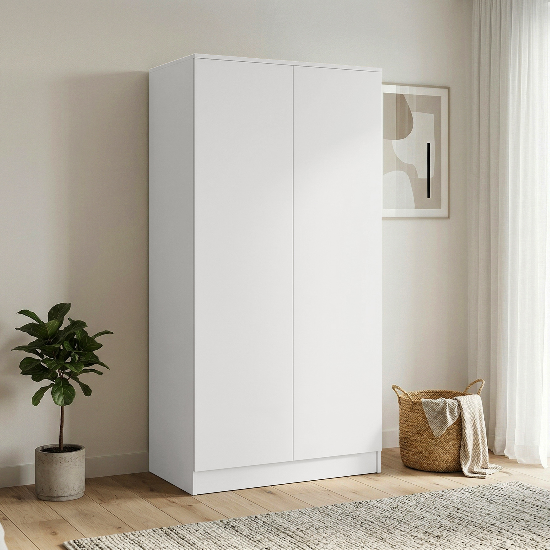 Szafa CLASSIC 90 cm – praktyczny i nowoczesny mebel do przechowywania