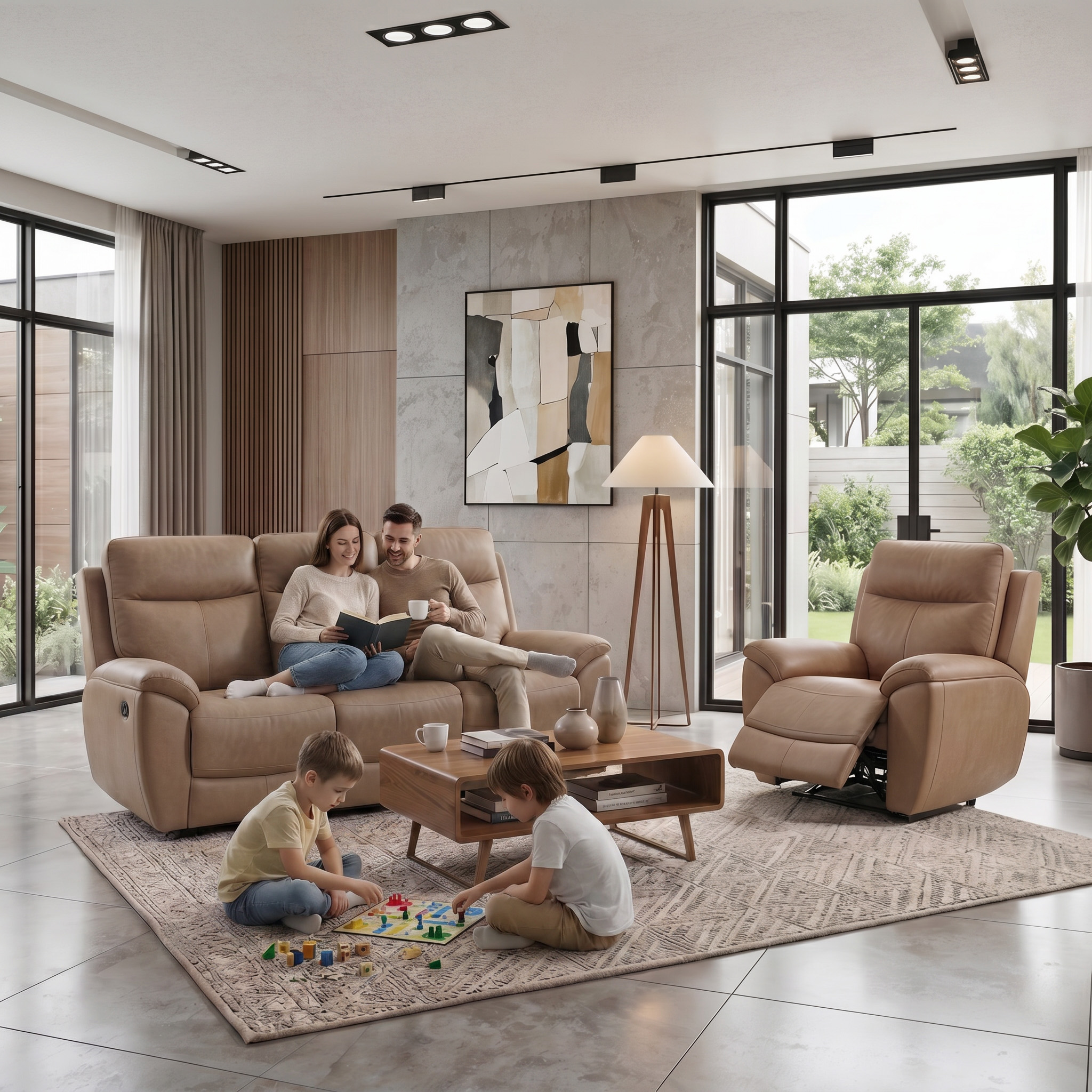 Fotel DOLCE – nowoczesny fotel relax do salonu