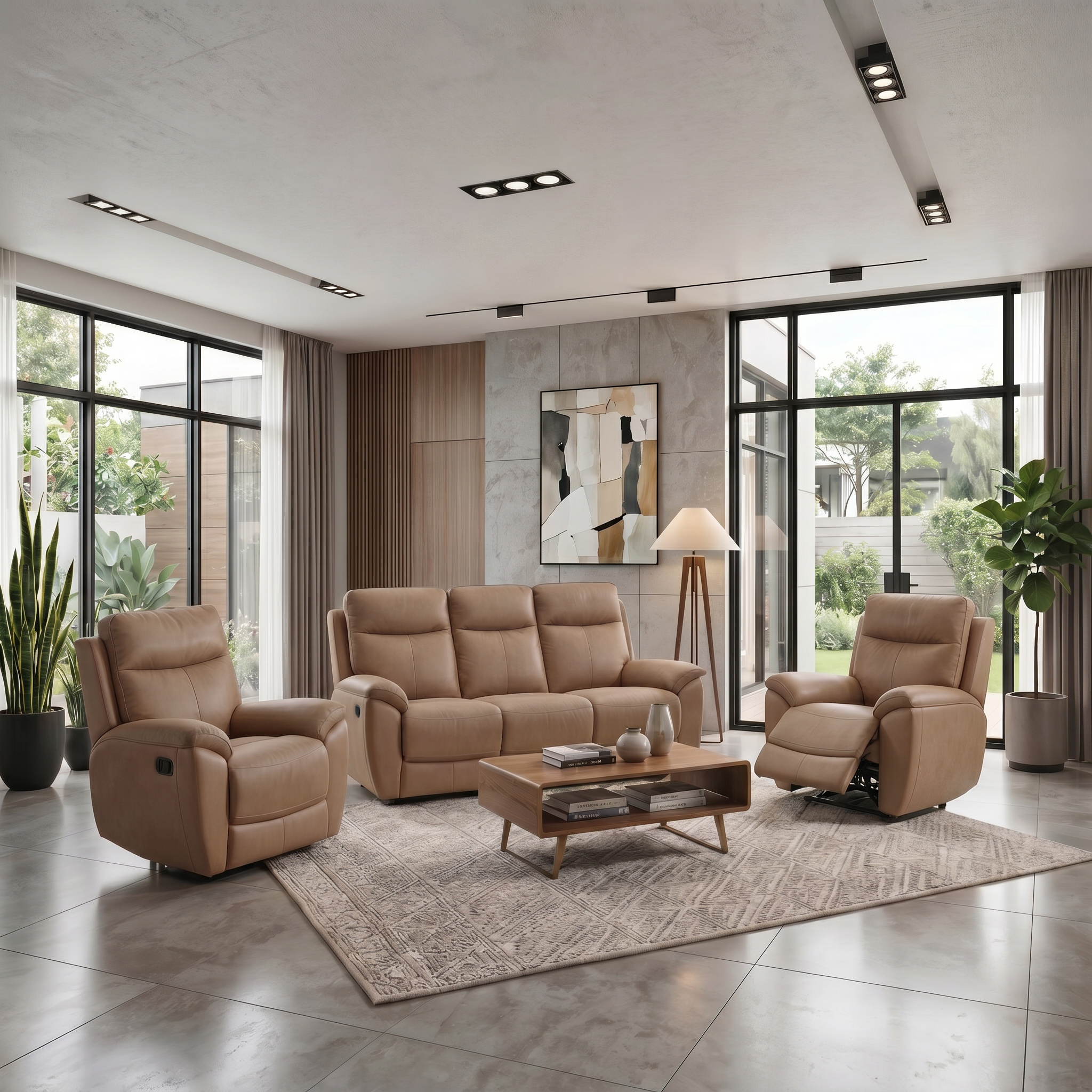 Sofa DOLCE – nowoczesna sofa 3-osobowa z funkcją relax