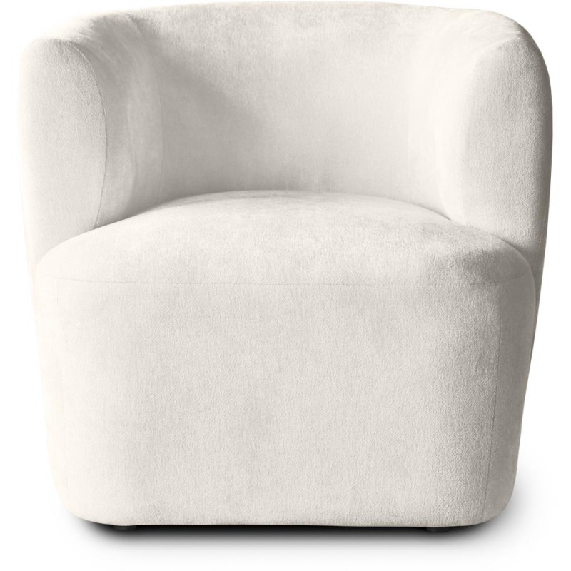 Drewniane nóżki i metalowa konstrukcja fotela NORI