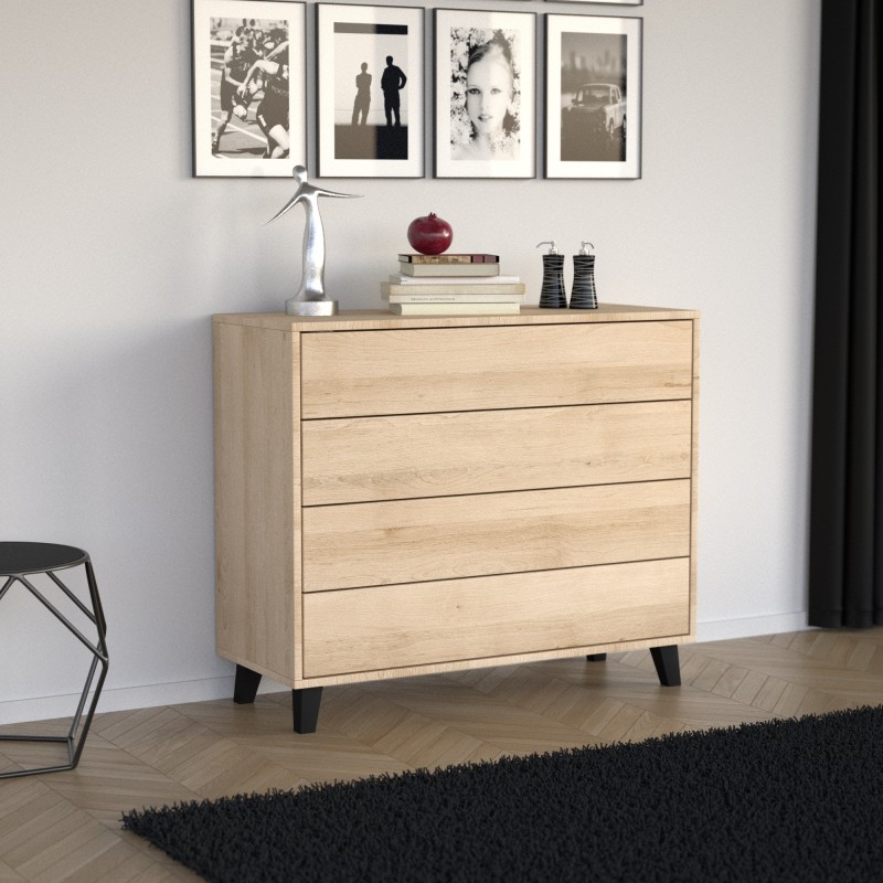 Komoda HOME 4SZ – nowoczesny i funkcjonalny mebel