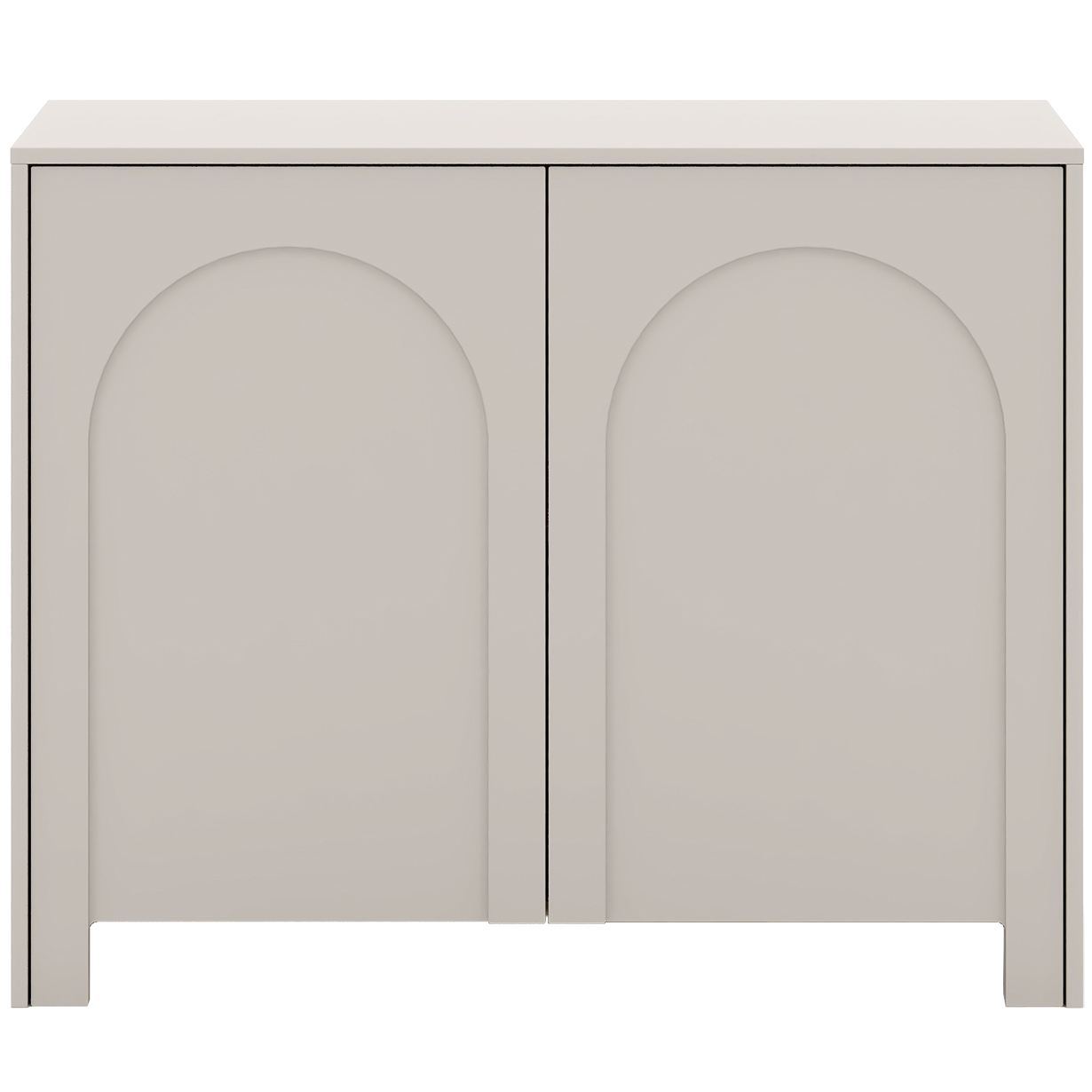 Komoda AMARO 2D – frezowane fronty MDF i kolor kaszmir