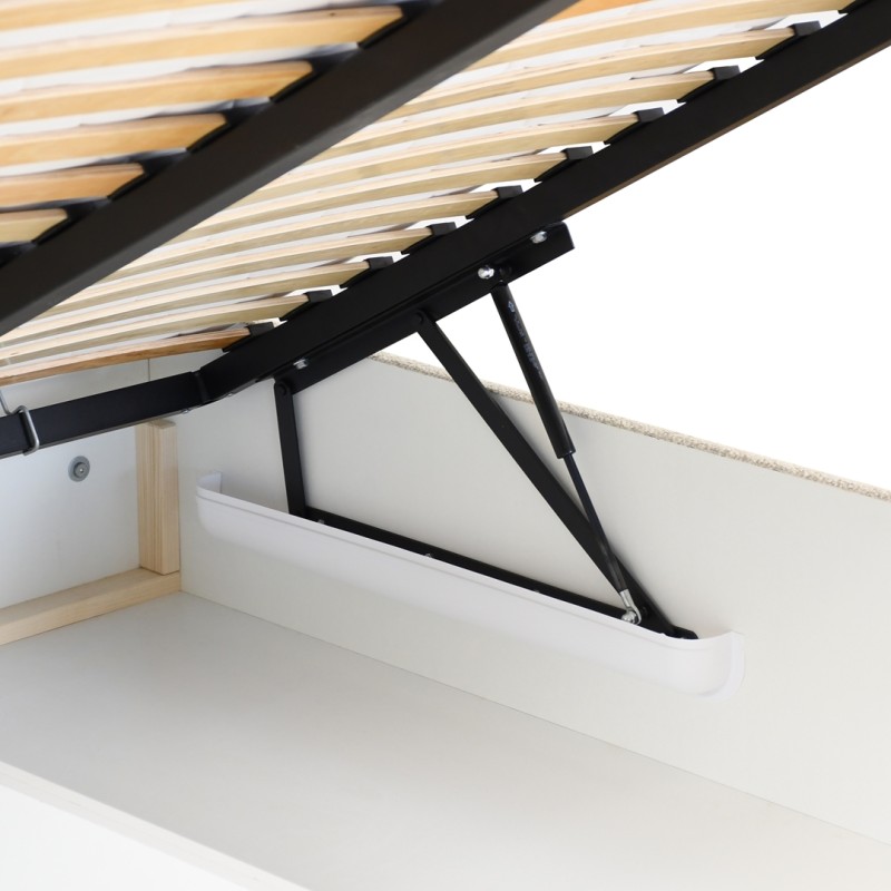 Łóżko MOTTI z pojemnikiem na pościel