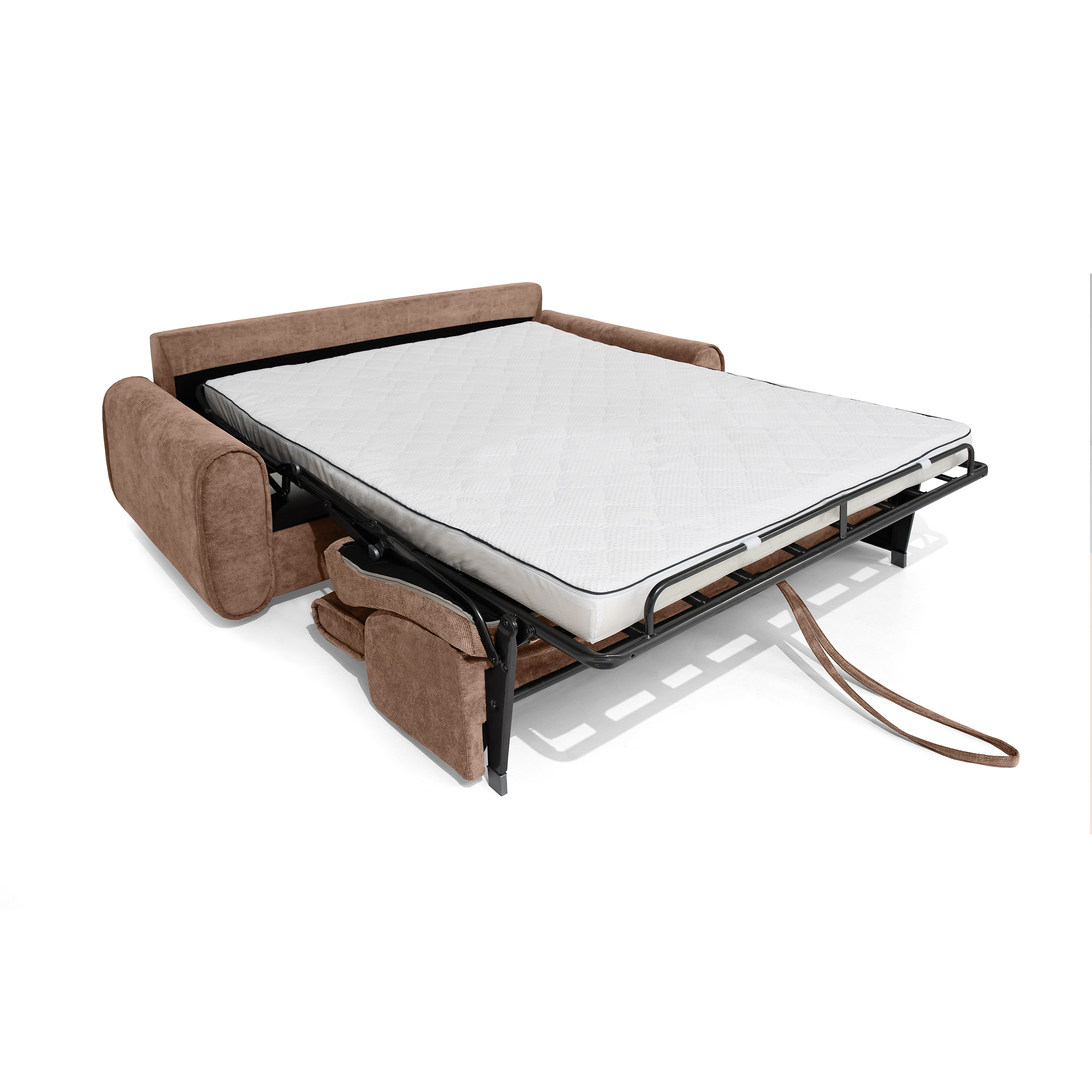 Sofa PAVARTI z materacem PU 10 cm i pokrowcem SILVER