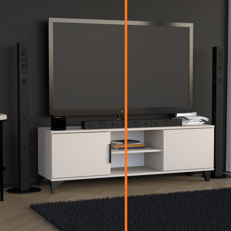 Szafka RTV HOME – warianty wykończenia