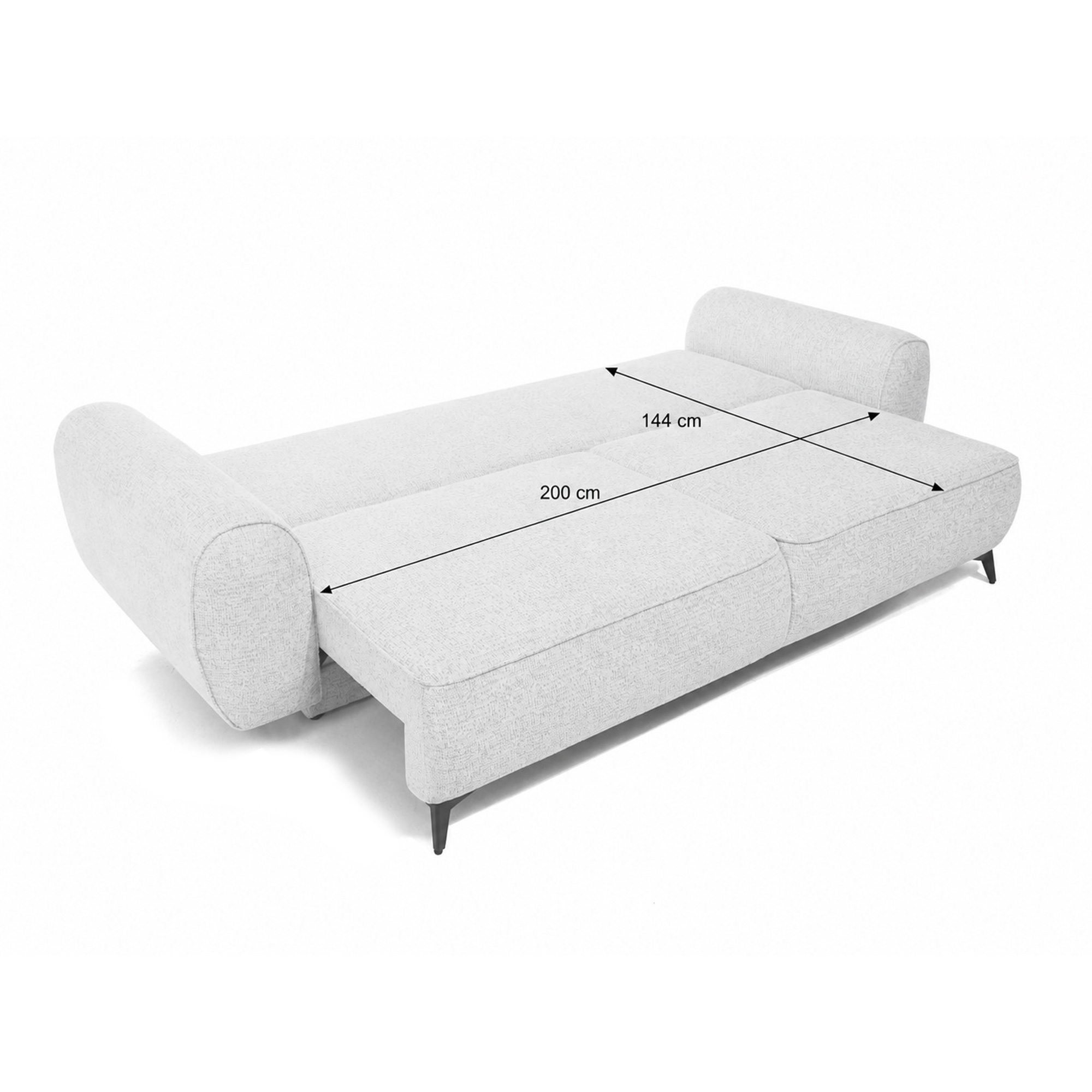 Sofa VITO z funkcją spania DL – powierzchnia 200x144 cm