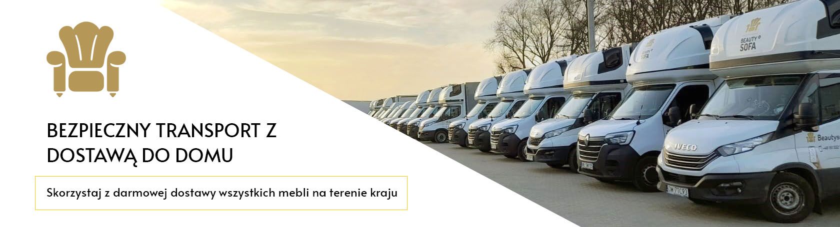 Beautysofa24.pl - bezpieczna, darmowa dostawa mebli