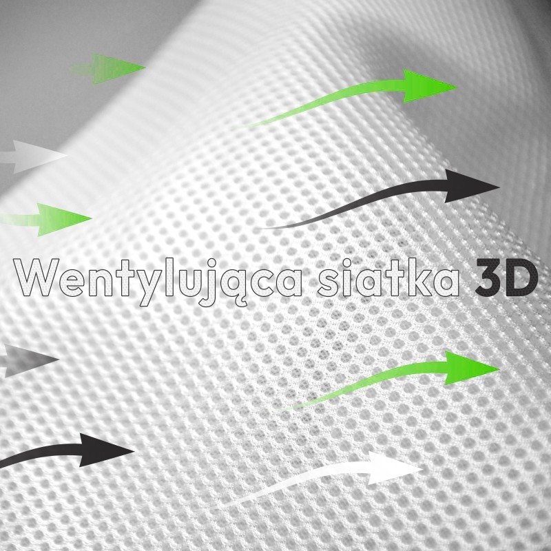 Siatka wentylacyjna 3D MEDIRO VITA ACTIV